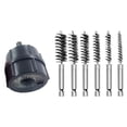 thumbnail image 1 of 7pcs Plastic Car Battery Terminal Top Post Terminal Cleaning Tool Electric Brush, 1 of 9