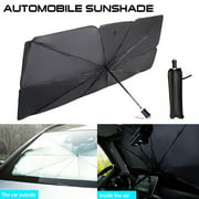 Umbrella Design Car Windshield Sun Shade UV Rays and Heat Sun Visor Protector Foldable Reflector Umbrella Design