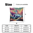 thumbnail image 5 of Unicorn Covers Set of 2 with Velvet Fabric and Unique Patterns for 16x16, 18x18, 20x20 Inch Throw Pillow Inserts, Throw Pillows, Throw Pillow - for Any Occasion, 5 of 6