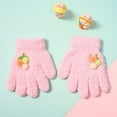 thumbnail image 2 of Splozh Gloves for Baby New Born Kids Winter Gloves for Boys Girls Children Full Fingers Stretchy Warm Mittens Pink,3-6 Years, 2 of 8
