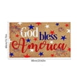thumbnail image 6 of Patriotic Door Mat - 4th of July Doormat - Independence Day Decorative Rug - Non Slip Outdoor Indoor Entryway Floor Mats - 4th of July Patriotic Decorations (H), 6 of 6