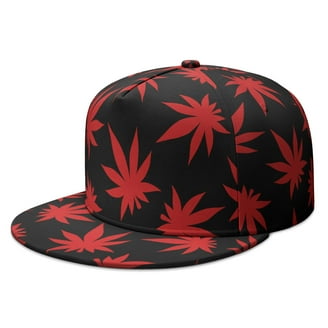Cappellino Da Baseball Con Logo THC Weed Cannabis Ricamato