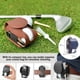 thumbnail image 3 of Wosthever Bolsa portátil para pelotas de golf con juego de clavos para colgar en la cintura, ideal para jugar al golf al aire libre. Golf tipo+4, 3 of 6