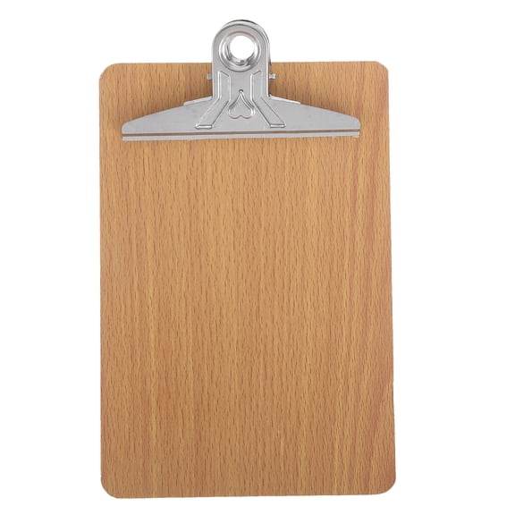 FONDOTIN Rectangular Clipboard Wood Hardboard Multi 1Set for Office Working