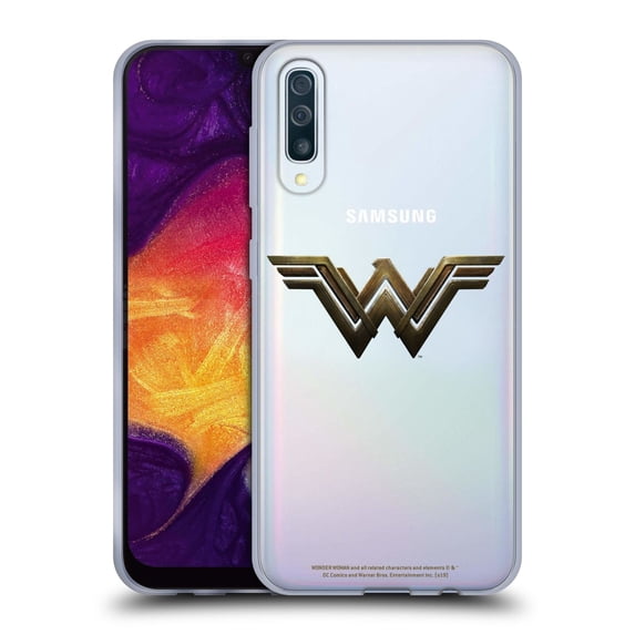 Head Case Designs Officially Licensed Wonder Woman Movie Logos Main Soft Gel Case Compatible with Samsung Galaxy A50/A30s (2019)