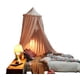 thumbnail image 2 of Tienda de campaña con forma de cúpula con borlas para niños, instalación sin perforaciones, cortina para la cama, repisa para la cama, mosquitera artesanal de algodón lavable con agua, 2 of 2