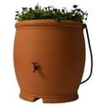 thumbnail image 2 of Algreen Barcelona 100 Gallon Rain Water Collection Barrel, Charcoal Stone, 2 of 2