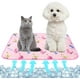 thumbnail image 1 of Pet Cooling Mat Cat Dog Cushion Pad Summer Cool Down Comfortable Soft for Pets and Adults (M, Blue), 1 of 5