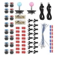 thumbnail image 1 of Accessories for Arcade Zero Delay USB Encoder DIY Kit Set Game USB Cable LED Button, 1 of 1