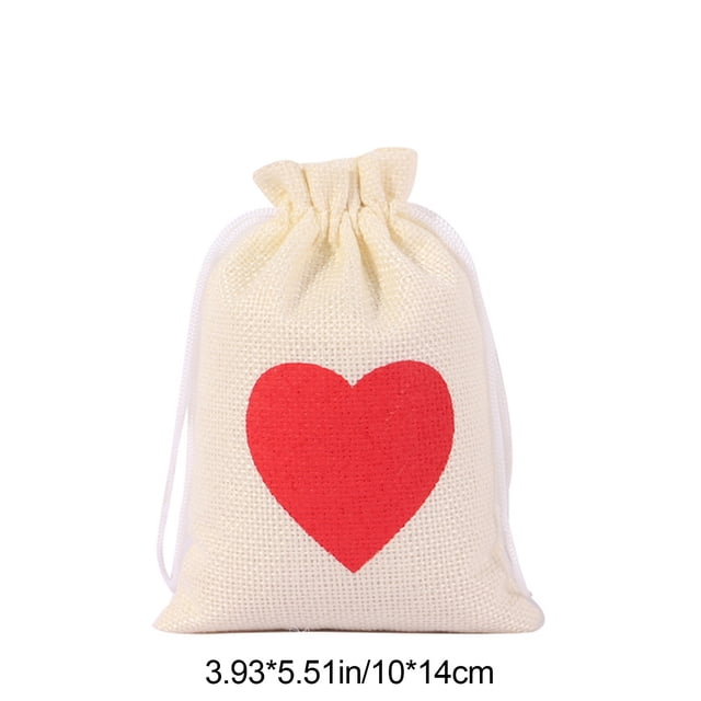 Bolsas de Regalo de Vacaciones 10 X 14 cm / 3.93 X 5.51 Bolsas de Regalo Indrawstring Embalaje de Regalo de Dulces