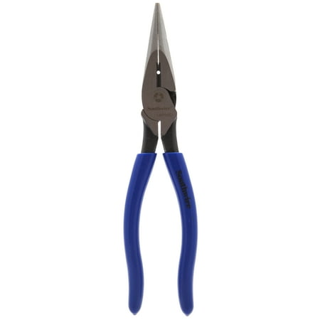 UPC: 0032886911019 | Southwire 8  Heavy Duty Long-Nose Pliers W/ Side Cutter Stripper And Dipped Handles