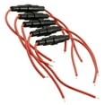 thumbnail image 1 of 5 pcs 5 x 20mm Portafusibles Tipo Tornillo en línea con Cable de 22 AWG, 1 of 1