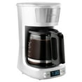 thumbnail image 5 of Gourmia 12 Cup Programmable Hot & Iced Coffee Maker with Keep Warm Feature - White, New, 5 of 7