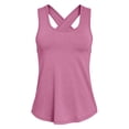 thumbnail image 5 of NMMUED Gym Tops for Women Open Back Workout Tank Tops Double Layer Back Yoga Shirts Sleeveless Flowy Athletic Tees Criss Cross Loose Fit Fitness Running Shirts Purple L, 5 of 6
