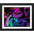 thumbnail image 2 of Stephen Chambers 32x25 Black Ornate Wood Framed With Double Matting Wall Art Titled - John Glenn First To Orbit, 2 of 6