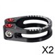 thumbnail image 1 of 2xBike Tija De Sillín Abrazadera Adaptador De Asiento Para Ciclismo Bicicletas Casuales Bicicletas Plegables Negro 34,9 Mm, 1 of 8