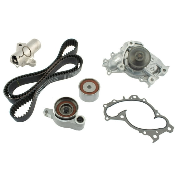 AISIN TKT-026 Kit de correa de distribución del motor con bomba de agua - Compatible con Lexus ES300 ES330 RX330 RX400h Toyota Camry Highlander Sienna Solara