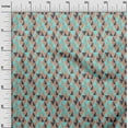 thumbnail image 3 of oneOone Cotton Flex Fabric Triangle Geometric Print Fabric By Yard 40 Inch Wide, 3 of 5