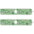 thumbnail image 3 of Coolnut 2 Pack Faucet Mat Splash Guard for Kitchen Sink, Tea Pattern 14x5 Inch Super Absorbent Microfiber Sink Protector Mat, Kitchen Sink Mat Machine Washable Kitchen Sink Accessories, 3 of 7