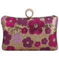 thumbnail image 3 of Monedero de mano Rkrouco Floral para mujer Evening Golden Flower, 3 of 6