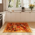 thumbnail image 5 of Runner Rug for Hallways Kitchen Runner Rug Non Slip 2''x 6'' Washable Runner Rugs with Rubber Backing Soft Floral Carpet Runner for Hallways, Kitchen, Laundry, Bedroom, Bathroom(Beige), 5 of 6