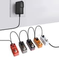 thumbnail image 3 of Pedal de efectos de guitarra eléctrica FLhrweasw 5 vías accesorios de fuente de alimentación, 3 of 7