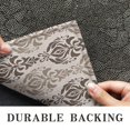 thumbnail image 6 of Boho Brown Damask Ethnic Pattern Door Rugs,Washable Non Slip Door Mats Indoor,Decorative Door Mats,Entry Mat Indoor for Entrance,Bedroom,Kitchen,Bathroom,17"x30", 6 of 6