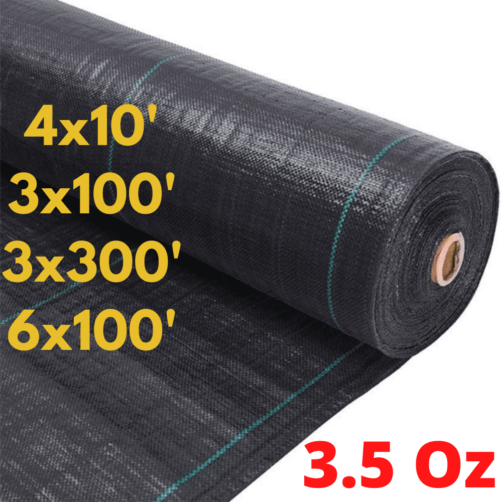 Landscape Fabric Weed Barrier Control Fabric Garden Ground Cover 3.0oz 3x50Ft 