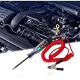thumbnail image 3 of Pack-1 Car Digital Tester with LED Signal Light, Inductive Tester with 70.8 Inches Retractable Spring Wire, Universal DC 3V/6V/12V/24V Automotive Test Pen for Car Truck Motorcycle (Red), 3 of 5