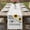 Gray, variant on Table Runner 36 Inches Long for Kitchen Dining, Sunflowers Dresser Scarf Farmhouse, Dining Table Decorations for Wedding/Parties, Farmhosue You Are My Sunshine Wooden Grain 13 x 36 In