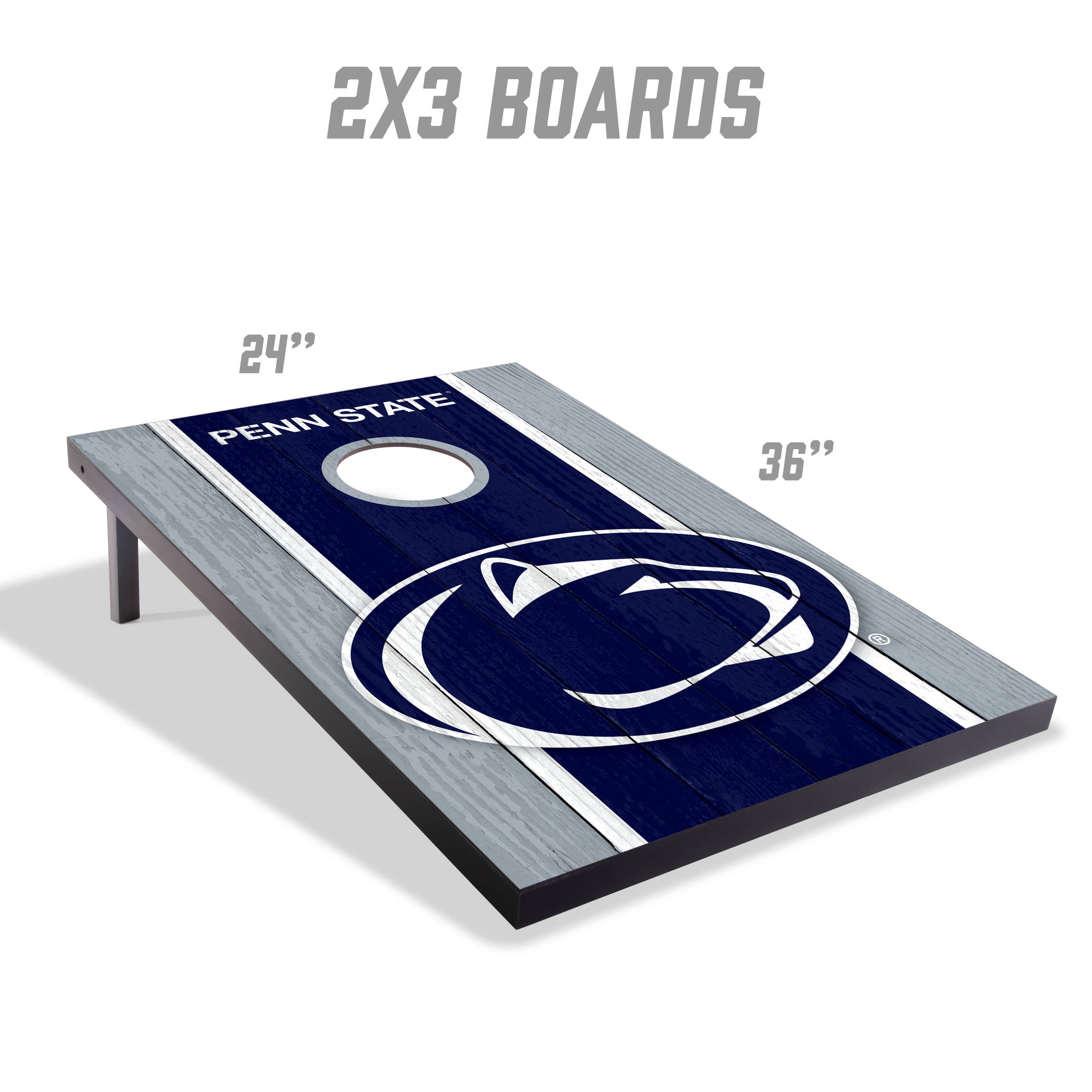 Penn St Nittany Lions 2x3 MDF Cornhole Game Set