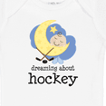 thumbnail image 4 of Inktastic Dreaming About Hockey Boys or Girls Baby Bodysuit, 4 of 5