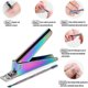 thumbnail image 5 of 4-Piece Nail Clipper Set, Stainless Steel Nail Clippers for False Nail Tips, 5 of 5