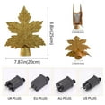 thumbnail image 3 of ziyahi LED Christmas Lighting Star Shape Tree Top Projector Light Exquisite Five-Pointed Star Projection Lamp, 3 of 8