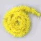 thumbnail image 1 of Decoración artesanal de boa de plumas esponjosas BRILLAR 2 m largo Amarillo, 1 of 5