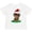 AA-White, variant on Christmas Dachshund Dog Santa Boys or Girls Toddler T-Shirt