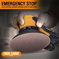 thumbnail image 3 of MAXXT Electric Palm Random Orbital Sander with Brushless Motor, 5&6Inch Sanding Pads, Central Vacuum, Sanders for Woodworking, 3 of 10