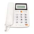 thumbnail image 3 of Corded Landline Telephone Caller ID Amplified HD Hands Free Call Adjustable Brightness Big Button Phone for Seniors, 3 of 5
