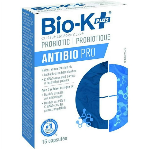 BioK Plus Probiotic Capsules Antibio Pro 50 Billion, 15 Capsules