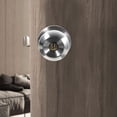 thumbnail image 4 of FELTECHELECTR Perilla de puerta con cerradura de acero inoxidable para puerta interior, cerradura de repuesto, 4 of 7