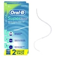 thumbnail image 1 of Hilo dental Oral-B Super Floss menta 100 hebras, 2 paquetes, 1 of 6