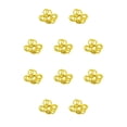 thumbnail image 3 of Guardurnaity Banda para el cabello de 20 piezas, sin costuras, elástica, colorida, estilo pijo, decorativa, sin enganches, Bobbles, accesorios de Amarillo 10piezas, 3 of 6