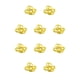 thumbnail image 1 of Sonducket 20 piezas de anillos para el cabello, sin costuras, de alta elasticidad, decorativos, sin enganches, para coletas, para mujeres y Amarillo 10piezas, 1 of 6