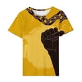 thumbnail image 4 of Women's Casual Loose T Shirt Graphics T-Shirt Round Neck Short Sleeve T Shirts, 4 of 5