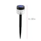 thumbnail image 3 of Super Bright Solar Lights Outdoor Impervious Lights (2pc), Dusk To First Light Up To 12 Hours Solar Powered Outdoor Walkway Garden Lights Auto On/Off, Sidewalk, 3 of 8
