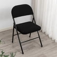 thumbnail image 3 of Fundas para sillas plegables con asiento dividido (4 unidades) para fiestas, bodas y hogar., 3 of 5