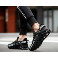 thumbnail image 2 of Breathable Running Shoes Blade Slip on Sneakers Mens Black (Size 43), 2 of 5