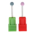 thumbnail image 1 of 2pcs Salon Taladro eléctrico Broca Cabeza de bola Brocas de pulido shamjiam Brocas para limas de uñas, 1 of 6
