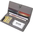 thumbnail image 7 of Wallets for Women Slim Thin Soft Leather RFID Blocking Credit Card Holder Bifold Long Ladies Wallet Clutch, 7 of 7