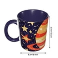 thumbnail image 3 of Star Planet Coffee Mug Fun Custom Ceramic Mugs 11oz Navy Blue, 3 of 5